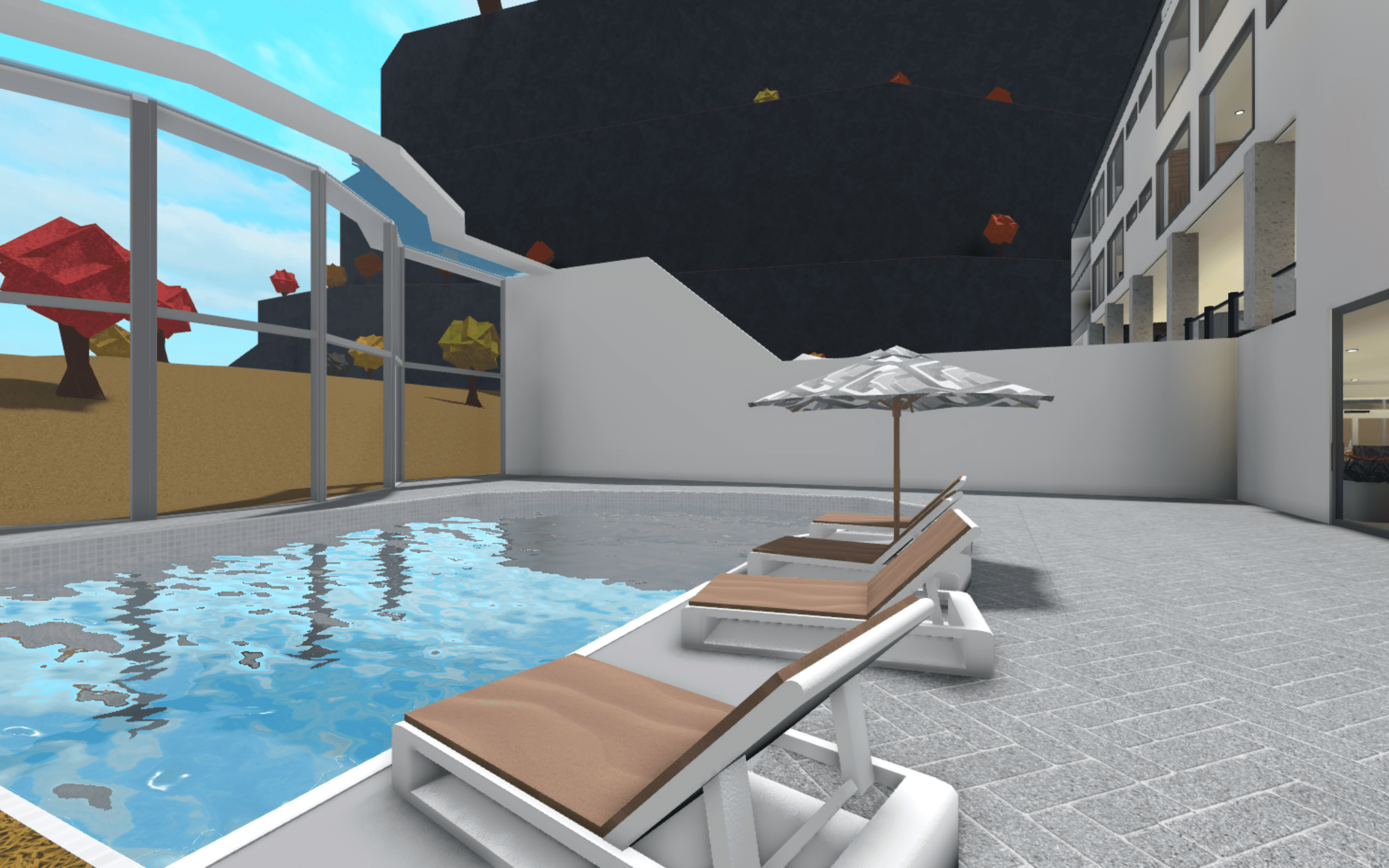 Poolside Yoga Session - Image 1